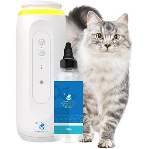 Cat مهدئ فيرومون ناشر مع تحكم البلوتوث للأسر متعددة القطط-في ملء 100 مل. الإجهاد الفعال والتخفيف من السلوك ؛ تصميم سهل المكونات لتقليل القلق والعدوان القطط