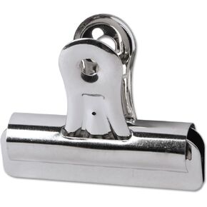 Universal UNV31264 Bulldog Clips - Medium ، Nickel (36/Pack)