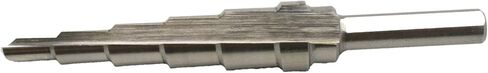 TEMO M35 Cobalt Spiral Flute Step Drill, 13 Size From 1/8 Inch To 1/2 Inch, 1/4 Inch Hex Shank in Saudi Arabia
