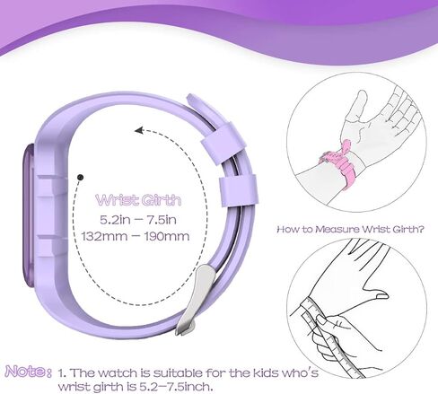 ساعة LED متعددة الوظائف للأطفال، ساعة رقمية، ساعة عداد الخطى غير بلوتوث، ساعة إيقاف، ساعة منبه، السعرات الحرارية للنساء والأطفال والبنات والأولاد in Kuwait
