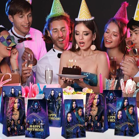 20pcs Descendants Goodie Bags, Descendants Themed Party Bags for Boys Girls Kids Party Decorations (Descendants) in Saudi Arabia
