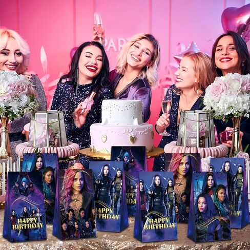 20pcs Descendants Goodie Bags, Descendants Themed Party Bags for Boys Girls Kids Party Decorations (Descendants) in Saudi Arabia