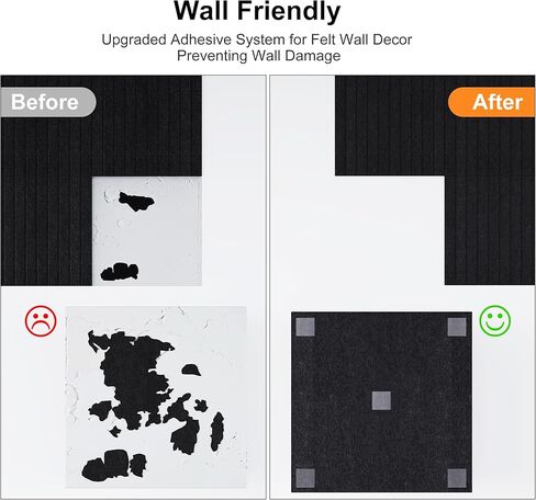 Bostin Bulletin Board 36 "× 24" لوحة كورك كبيرة للوحة الدبوس للدفع للمكتب 6 حزمة DIY صورة الألواح الزخرفية مربعات الجدران للمنزل ، رمادي فاتح in Kuwait