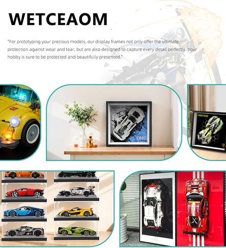 Wetceaom عرض الحائط لأبطال Lego Speed ​​Mercedes-AMG F1 W12 E 76909 سيارة الأداء ، أفكار الهدايا لمحبي جدار LEGO للسيارة (نموذج غير متضمن) (أخضر) in Kuwait
