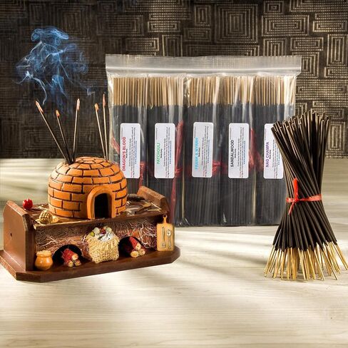 Gift for Her 7'' Incense Sticks - Variety Set 500 Pack - 11 inch - 7Bundles 100 Sticks Per Fragrance Scent. Set Features Desire, Pussy, Obsession, Lick Me All Over, Black Women Type in Saudi Arabia