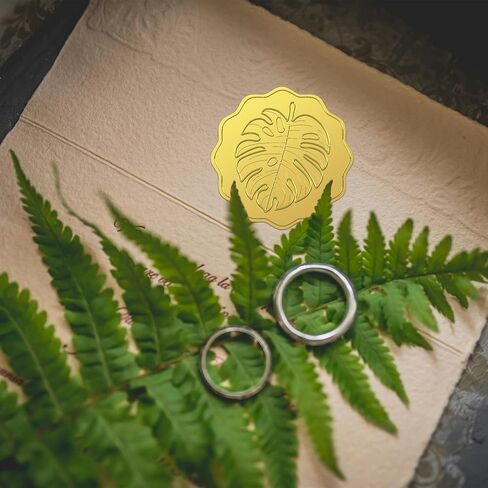 Peacoblue Gold Foil Sticker Seal Embossed Dragon 2 Inch 100Pcs, Self Adhesive Golden Around Embossing Decals for Invitation Certificate Envelope Seal Gift Card Decoration in Saudi Arabia