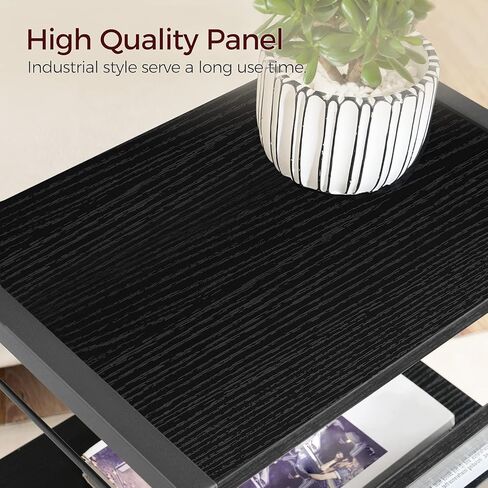 Industrial Printer Cart, 3-Tier Mobile Printer Stand, Rolling Cart with 2 AC Outlets and 2 USB Ports, Home Printer Stand with 2 Hooks, for Office, Living Room, White PTWT40E01 in Kuwait