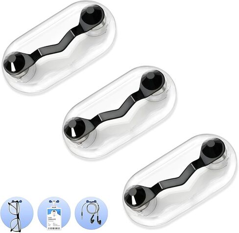 Magnetic Badge Holder for Shirt Magnet Glasses Pin Sunglass Broche Eyeglass Clip Id Badge 3 Pack in Saudi Arabia
