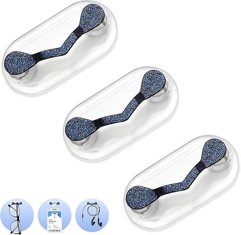 Magnetic Badge Holder for Shirt Magnet Glasses Pin Sunglass Broche Eyeglass Clip Id Badge 3 Pack in Saudi Arabia