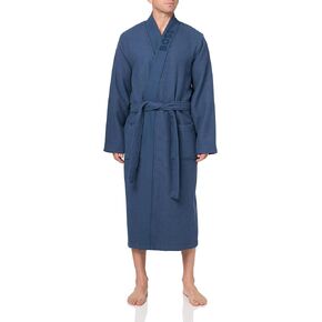 BOSS Mens Waffle Kimono Robe