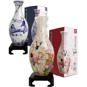 Pintoo 3D Puzzle Vase فريدة من نوع