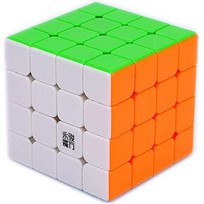Liangcuber Yongjun Yusu Speed ​​Cube 4x4 لاصق مغناطيسي ، YJ Magic Cube 4x4x4 ملصقات 61 ملم