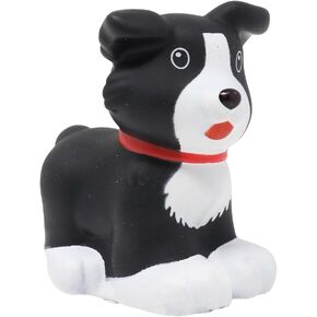 Little People Replacement Part for Collectible Fisher-Price Barnyard Farm Dollhouse Playset DFN55 - Replacement Black and White Dog Figure