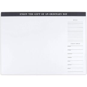 Santa Barbara Design Studio Desktop Notepad Face-to-Face Designs Office Supplies Collection, 15 x 11-Inch, Enjoy the Gift