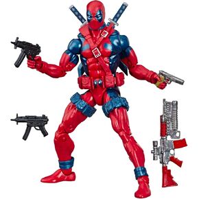 Marvel Legends Series Deadpool, Marvel Comics Uncanny X-Men X-Force Retro Collectible 6 Inch Action Figure for Adults Ages 14 and Up
