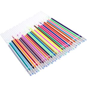Patikil Glitter Gel Pen Sillles فقط ، 100pcs penscence pen chillls metallic Neon Pastel Art Art Beek 0.8mm لكتاب التلوين البالغين رسم Doodling Craft ، متعدد الألوان