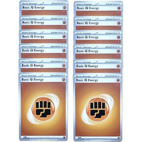 Pokemon Basic Fighting Energy Lot - Scarlet & Violet - X12 Card