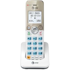 AT&T 4-Handset DECT 6.0 Expandable Cordless Home Phone with Large Display, Big Buttons, Answering Machine, Smart Call Blocker, Bluetooth Connect to Cell, Long Range, Caller ID, Speakerphone: DL72419