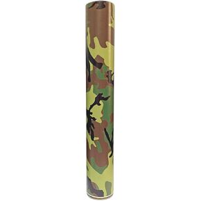 الفينيل اللاصق الذاتي 12 "× 5 قدمًا من الجيش الأخضر المموه الشبيه بالطلاء الدقيق فينيل لف لف لفة كامو فينيل مدعوم لتصنيع DIY شارات المشروع