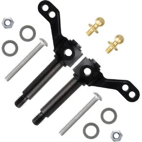 CW-01 Aluminum Front Knuckle Arm Set for Tamiya CW01 Grasshopper Chassis Lunch Box Chassis Upgrades Parts