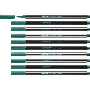 STABILO Metallic Premium Felt Tip Pen Pen 68 Metallic - Box of 10 - Rose