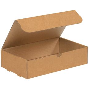Aviditi Brown Kraft Literature Mailing Boxes, 11 x 6 1/2 x 2 3/4 Inches, Pack of 50, Crush-Proof, for Shipping, Mailing and Storing