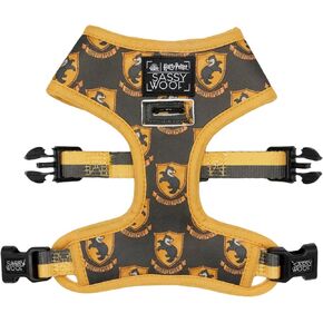 Dog Collar Harry Potter™ Hufflepuff - L, Adjustable, Durable, Comfortable and Stylish Pet Accessories for Large Dogs - Officially Licensed in Kuwait