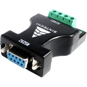 Sintech 232 to 485,RS232 Serial to RS485 Communication Data Converter Adapter