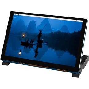 5 Inch Ras Pi Touchscreen 800 * 480 Monitor Compatible with Raspberry Pi 5B/4B/3B+/3B/B+/Zero/400 | DSI IPS LCD Display |5-Point Touch Capacitive Screen | for Compute Module3/3+/4| No Need Driver