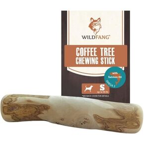 Wildfang® Coffee Wood with Salmon Oil Dog Phect - Natural Woods Stick for Dogs ، Wood Dog Phecking Bone Toy ، Hound Coffee Bones for Dogs (Small)