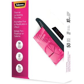 أكياس ترميح حرارية FOLYES® ، لامعة ، 9 "× 11.5" ، 10 مل ، واضحة ، حزمة 50