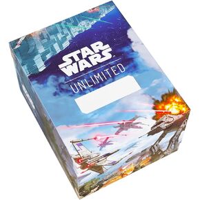 Gamegenic Star Wars Unlimited Soft Crate - Full-Color Printed & Officially Licensed Durable Deck Box, Holds 60 Double-Sleeved Cards, Perfect for TCGs and LCGs, OBI-Wan Kenobi/Darth Maul, Made