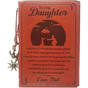 Daughter Journal to My Daughter from Dad Daughter Journal Gifts for Daughter, Christmas Daughter Gifts, Daughter Birthday, Graduation TNJ2