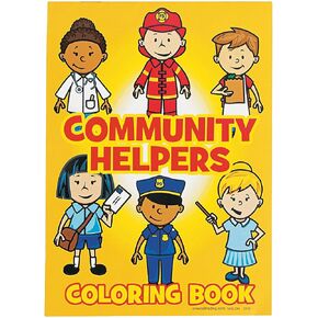 كتاب التلوين المساعد Express Express Community - 24 قطعة - أنشطة تعليمية وتعليمية للأطفال