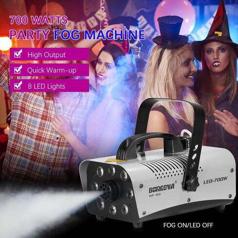 Fog Machine 1500W with Wireless Remote & Wired Control – Professional High Output Smoke Machine for Stage, Halloween, Parties, Concerts, Theatre in Kuwait