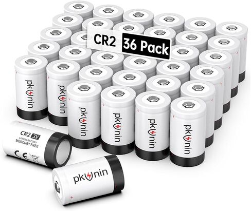CR2 Battery CR15h270 3V Lithium Range Finder Battery, 3 Volt Photo Batteries 36 Pack, 10 Years Shelf Life in Saudi Arabia