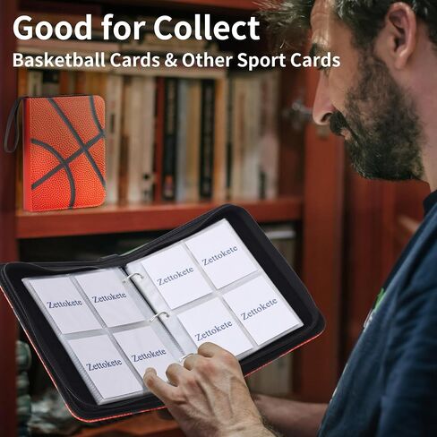 Baseball Card Binder 400 Pockets with Sleeves, Sports Card Binder with Large Capacity Fits for Baseball Cards 2025 in Kuwait