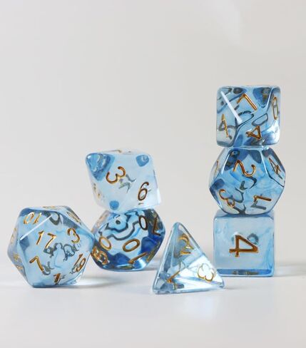 تم تعيين زهر متعدد السطوح الشفافة لإكسسوارات لعبة D&D MTG للعب الأدوار D&D MTG الملحقات لعب الأدوار (الأخضر الفلوري) (الأخضر الفلوري) in Kuwait