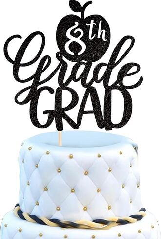 1 Pack Girl Graduation Cake Topper Glitter Grad Cap Diploma Cake Pick 2025 Senior Graduation Cake Decorations for 2025 Girl School Graduation Theme Party Cake Decoration Supplies Pink in Saudi Arabia