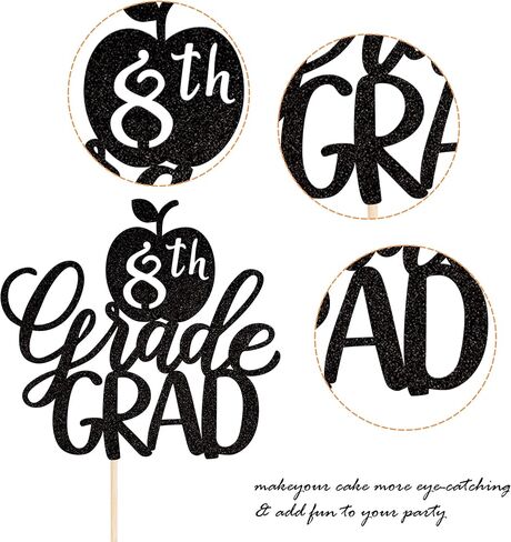 1 Pack Girl Graduation Cake Topper Glitter Grad Cap Diploma Cake Pick 2025 Senior Graduation Cake Decorations for 2025 Girl School Graduation Theme Party Cake Decoration Supplies Pink in Saudi Arabia