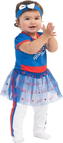 MODERN HERO NFL GREEN BAY PACKERS Officially Licensed Infant One-piece Bodysuit and Leggings Costume includes One-piece Bodysuit with Mesh Skirt, Leggings and Matching Headband, Size 24 Months in Kuwait