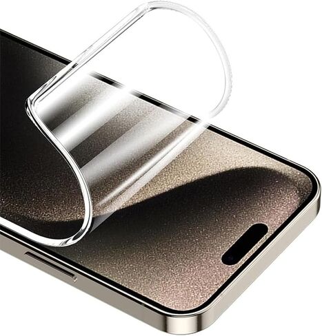 for iPhone 16 Pro Back Screen Protector Film Transparency Hydrogel Film Not Glass 2024 iPhone - 2 Pcs in Saudi Arabia