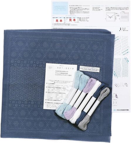 ノーブランド Olympus sashiko Kits sashiko Sampler sashiko Thread sashiko Needle (Snow Crystal) in Kuwait