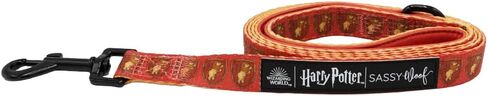 Dog Collar Harry Potter™ Gryffindor - M, Adjustable, Durable, Comfortable and Stylish Pet Accessories for Medium Dogs - Officially Licensed in Kuwait