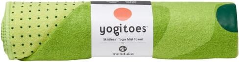 Yogitoes Yoga Mat Towel - Lightweight, Quick Drying Microfiber, Non Slip Skidless Technology, Use in Hot Yoga, Vinyasa and Power, 71 Inch (180cm), Lavender in Saudi Arabia
