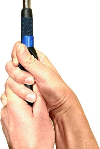 Left Handed Golf Grip Trainer - Golf Swing Aid Club Attachment to Correct Hand Placement in Kuwait