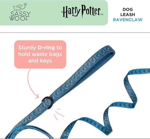 Dog Collar Harry Potter™ Ravenclaw - S, Adjustable, Durable, Comfortable and Stylish Pet Accessories for Small Dogs - Officially Licensed in Saudi Arabia