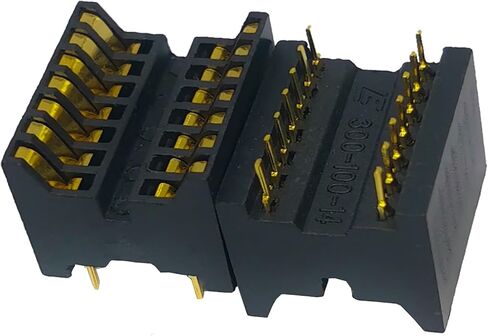 8 Pin Gold Plated DIP IC Test Socket Adaptor Solder Type Retention Contact 2.54mm Pin spacing, Row to Row Distance 7.62mm (5Pcs) in Saudi Arabia