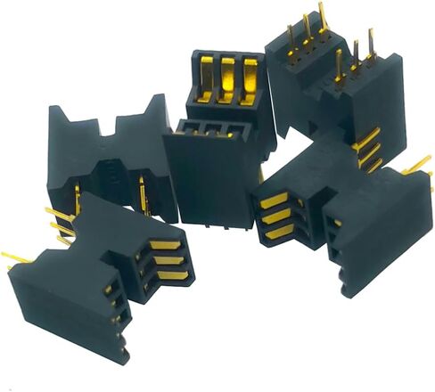 8 Pin Gold Plated DIP IC Test Socket Adaptor Solder Type Retention Contact 2.54mm Pin spacing, Row to Row Distance 7.62mm (5Pcs) in Saudi Arabia