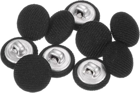 Harfington 10pcs 20l قماش قماش مغطى زر 12.5 ملم أزرار خياطة جولة جولة للمعاد in Kuwait